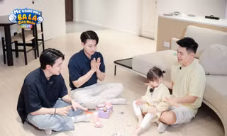 Mẹ Vắng Nhà Ba Là Siêu Nhân tập 12: Bé Pam "phũ" Ninh Anh Bùi, chỉ đồng ý một chuyện