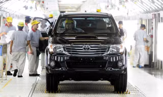 Các nhà máy Toyota ở Thái Lan dừng sản xuất