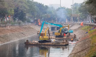 Hà Nội xem xét cải tạo sông Tô Lịch theo hình thức đầu tư BT