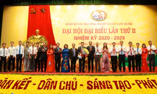 Ban Chấp hành Đảng bộ các Khu công nghiệp và chế xuất Hà Nội khóa II, nhiệm kỳ 2020-2025.