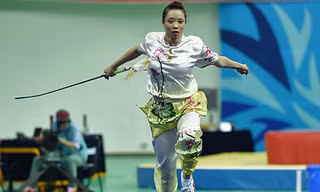 Mỹ nhân Wushu 'mở hàng' HCV cho thể thao Việt Nam