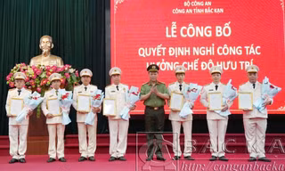 Nhiều lãnh đạo cấp phòng Công an tỉnh Bắc Kạn xin nghỉ hưu trước tuổi