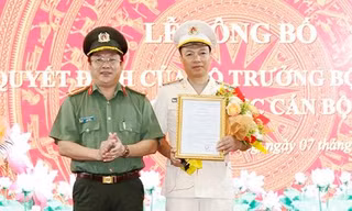 Điều động, bổ nhiệm lãnh đạo Công an 2 tỉnh