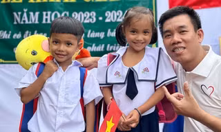 Tiếp sức hàng trăm em nhỏ 'Đi học trên núi'