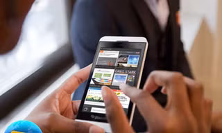 Lộ ảnh quảng cáo của BlackBerry 10