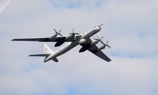 Máy bay Tu-142. Ảnh: Sputnik