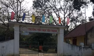 Trường tiểu học Yên Thịnh. Ảnh Dân Trí