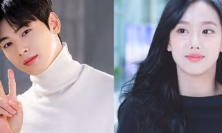 Cha Eun Woo (Astro) và Naeun (April) là 2 Idol có visual đẹp nhất trong mắt các Idol