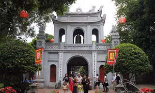 Lắp đặt hệ thống camera an ninh cho toàn bộ di tích Văn Miếu - Quốc Tử Giám
