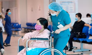 Cận cảnh khoa sản bệnh viện Thanh Nhàn bảo vệ sản phụ giữa dịch COVID-19