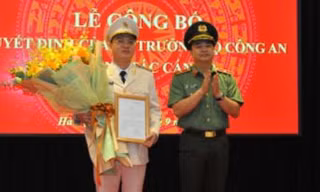 Bộ trưởng Bộ Công an bổ nhiệm Phó Cục trưởng Cục An ninh điều tra