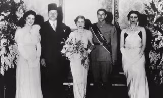 Lễ cưới của Công chúa Ai Cập Fawzia với Thái tử Iran Mohammad Reza Pahlavi năm 1939. (Ảnh tư liệu)