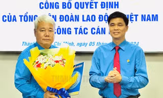Công bố quyết định của Tổng Liên đoàn Lao động Việt Nam
