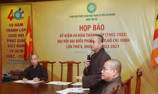 Đại hội Phật giáo TPHCM lần thứ X: Kỷ cương, trách nhiệm, đoàn kết, phát triển 