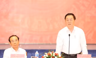 Trưởng Ban Tuyên giáo và Dân vận Trung ương gặp mặt các cơ quan báo chí tại TP Hồ Chí Minh