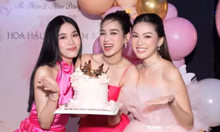 Top 3 Hoa hậu Việt Nam 2020 kỷ niệm 2 năm đăng quang