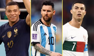 Mbappe ghi bàn gấp 5 lần Ronaldo + Messi ở vòng knock-out World Cup