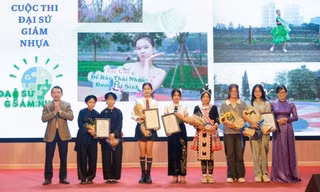 Học sinh Thủ đô nghĩ cách cứu môi trường ô nhiễm