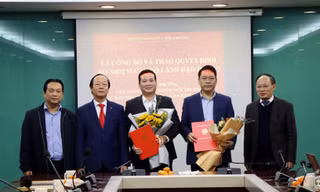 Bộ Tài nguyên và Môi trường bổ nhiệm 8 lãnh đạo cấp cục, vụ
