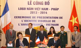 Công bố biểu trưng năm Việt Nam - Pháp