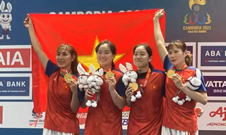 Bố Thảo My, Thảo Vy tiết lộ kế hoạch tương lai của Trương Twins sau tấm HCV SEA Games 32 