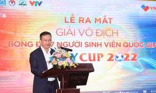 Khởi tranh giải bóng đá 7 người sinh viên quốc gia 2022