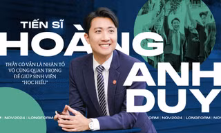Tiến sĩ Hoàng Anh Duy: Thầy cô vẫn là nhân tố vô cùng quan trọng để giúp sinh viên "học hiểu"