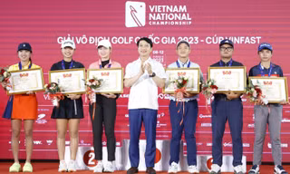 Toàn cảnh lễ trao giải Vô địch Golf Quốc gia năm 2023 - Cúp VinFast