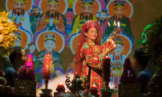 Lễ chào mừng 'Tín ngưỡng thờ Mẫu' là di sản văn hóa nhân loại