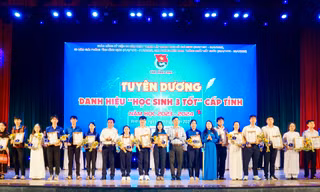 Tỉnh Đoàn Bình Định tuyên dương học sinh 3 tốt năm 2025