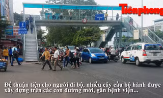 Vì sao người dân Sài Gòn quay lưng với cầu bộ hành?