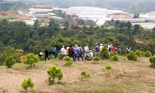 Khu vực phát hiện thi thể cô gái