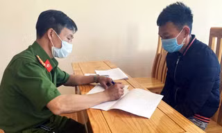 N.V.C tại cơ quan công an.