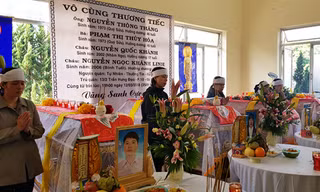 Tổ chức lễ tang cho 4 người trong gia đình ông Thăng