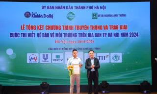 16 tác phẩm báo chí được trao giải về bảo vệ môi trường