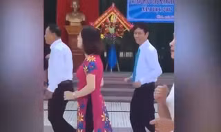 Clip thầy cô nhảy cực dẻo trên nền nhạc “Đi học” gây sốt
