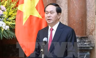 Chủ tịch nước Trần Đại Quang gửi thư chúc Tết Trung thu