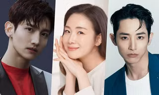 'Nữ hoàng nước mắt' Choi Jiwoo xuất hiện bên hai 'mỹ nam giai trẻ' sau lùm xùm cá nhân
