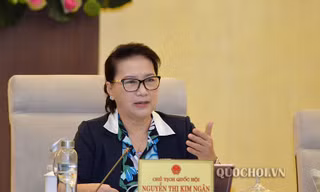 Chủ tịch Quốc hội Nguyễn Thị Kim Ngân. Ảnh QH
