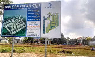 Chủ đầu tư vụ tranh chấp đất lớn nhất miền Trung bị tước giấy chứng nhận 