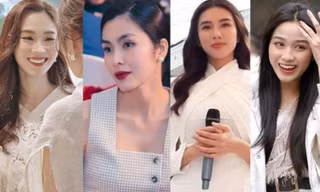 "Ảnh chất lượng thấp, nhan sắc chất lượng cao" của Hoa hậu Thùy Tiên và dàn mỹ nhân Việt