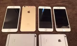 iPhone 6, 6 Plus qua sử dụng được cửa hàng nhập về ngày một nhiều thời gian gần đây. Ảnh: Nhattao.