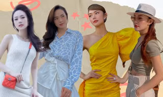 Ngoài vóc dáng chuẩn, đây là cách Minh Hằng khéo léo phối đồ để "ăn gian tuổi"