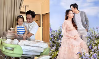Bà xã Cường Đô La hạ sinh thiên thần nhỏ thứ 2, nhiều sao Việt đồng loạt chúc mừng