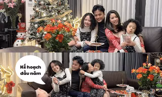Bà xã Hồng Đăng (Thương Ngày Nắng Về) tiết lộ kế hoạch đầu năm đặc biệt của gia đình
