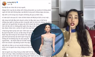 Bị netizen phẫn nộ đòi tước danh hiệu, Lương Mỹ Kỳ viết tâm thư xin lỗi vì đã gây ồn ào