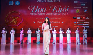 Nhan sắc 45 thí sinh Chung kết Hoa khôi Sinh viên Việt Nam 2017
