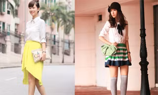 Nữ sinh chọn đồ đẹp cho ngày tựu trường