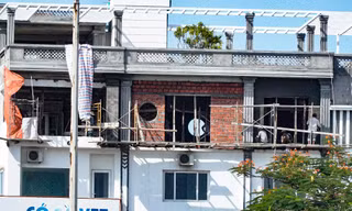 Chủ đầu tư vẫn cho thi công công trình không phép, thách thức cơ quan chức năng vào chiều 16/9.