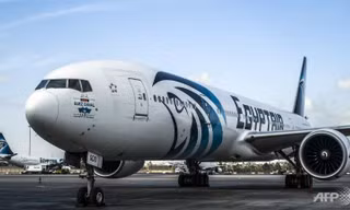 Một chiếc máy bay của hãng Egypt Air
